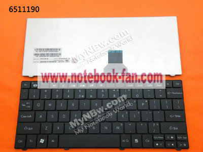 New Gateway EC19 Keyboard US NSK-AQL1D 9ZN3C82L1D Black